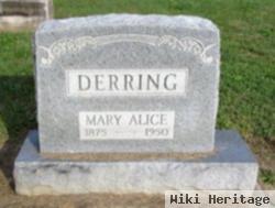 Mary Alice Derring