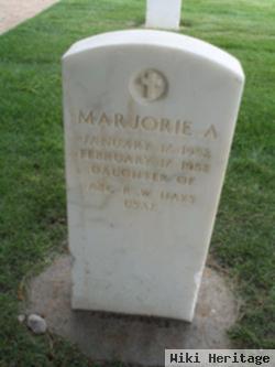 Marjorie A Hays