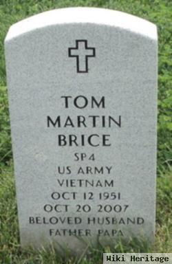 Tommy Martin "tom" Brice