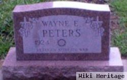 Wayne E Peters