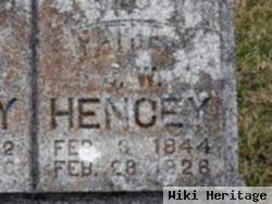 J W Hencey