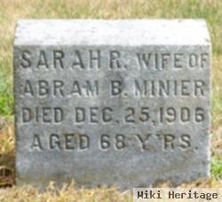 Sarah R. Minier