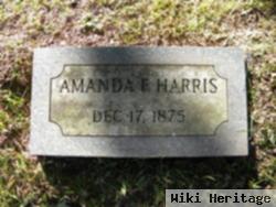 Amanda F Porter Harris