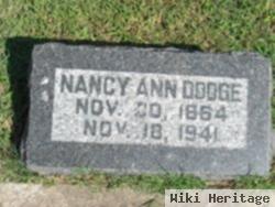 Nancy Ann Dodge