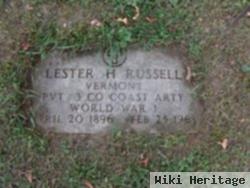 Pvt Lester H Russell