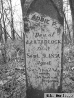 Addie P. Tadlock