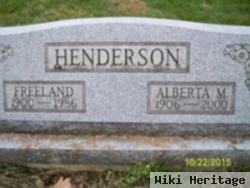 Alberta M. Henderson