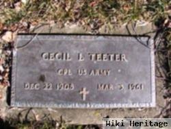 Cecil L Teeter