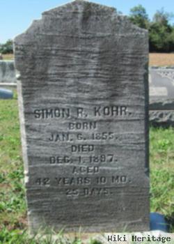 Simon R Kohr