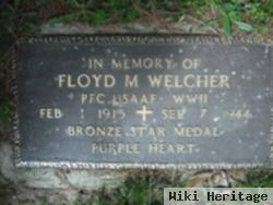 Pfc Floyd M Welcher