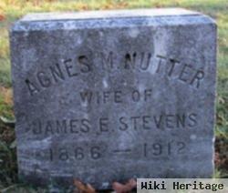 Agnes M Nutter Stevens