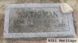 George J Waterman