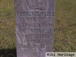 Florence B. Odom Hicks