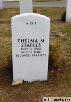 Thelma M. Benner Staples