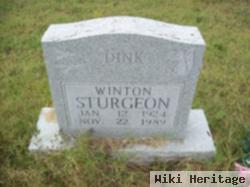 Winton "dink" Sturgeon