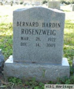 Bernard Hardin "bootsie" Rosenzweig