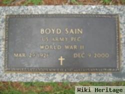 Boyd William "bud" Sain, Jr