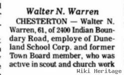 Walter N Warren