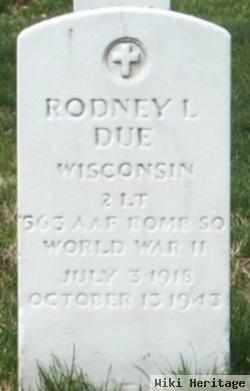 2Lt Rodney L Due