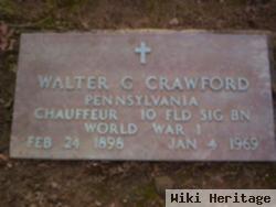 Walter G Crawford