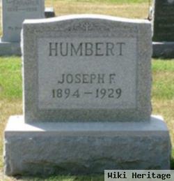 Joseph F "joe" Humbert