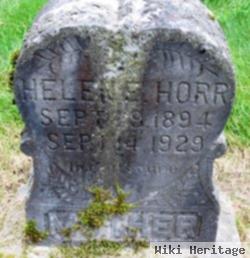 Helen E Rhodes Horr