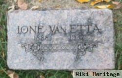 Ione Van Etta