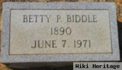 Betty Pearl Mcclellan Biddle