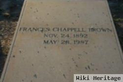 Frances Chappell Brown
