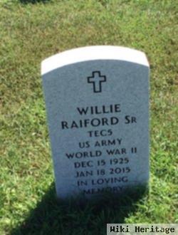 Willie Raiford, Sr