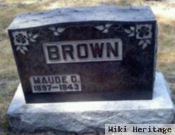 Maude C Brown