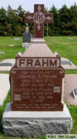 Charles Henry "charlie" Frahm, Sr