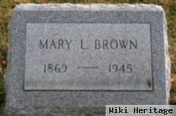 Mary Louise "marie" Jacobs Brown