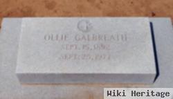 Ollie Willie Clark Galbreath