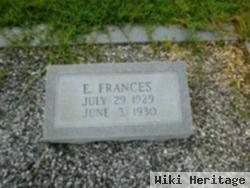 E. Frances Hill