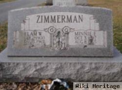 Minnie Ellen Levering Zimmerman