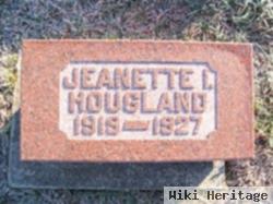 Jeanette I Hougland