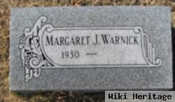 Margaret J Warnick