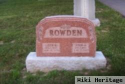 John Henry Rowden