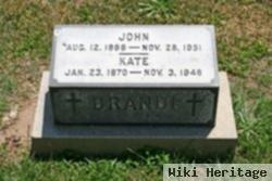 Catherine "kate" Scrivani Brandi