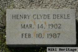 Henry Clyde Dekle