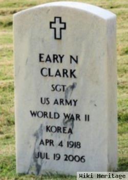 Sgt Eary N Clark