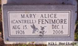 Mary Alice Cantrell Fenimore