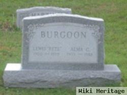 Lewis "pete" Burgoon