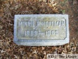 Minnie R Hoffman