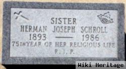 Sr Herman Joseph Mary Josephine Schroll