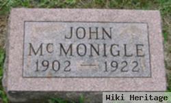 John D. Mcmonigle