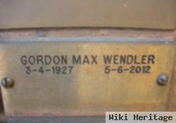 Gordon Max Wendler