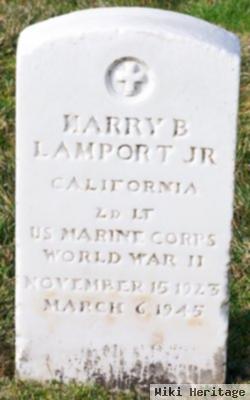 Harry Bowman Lamport, Jr