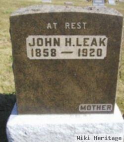 John H Leak